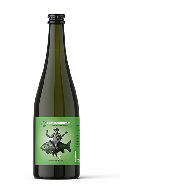 zammekumme etikett bierflasche